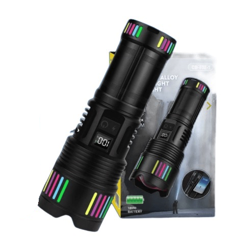 Lanterna de mana COBA CB 802 1 compacta cu 4 acumulatori